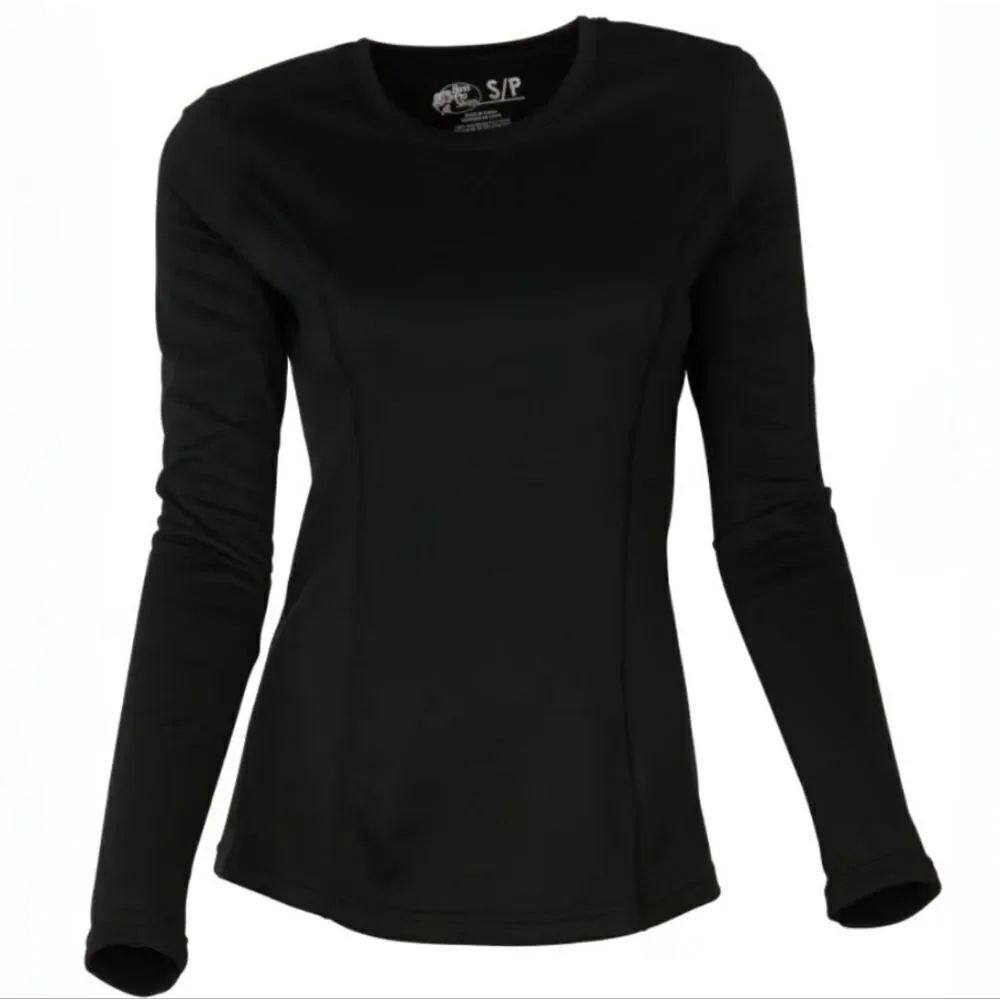 Bass Pro Shops Girls Thermal Fleece Long-Sleeve Crewneck Pullover Top